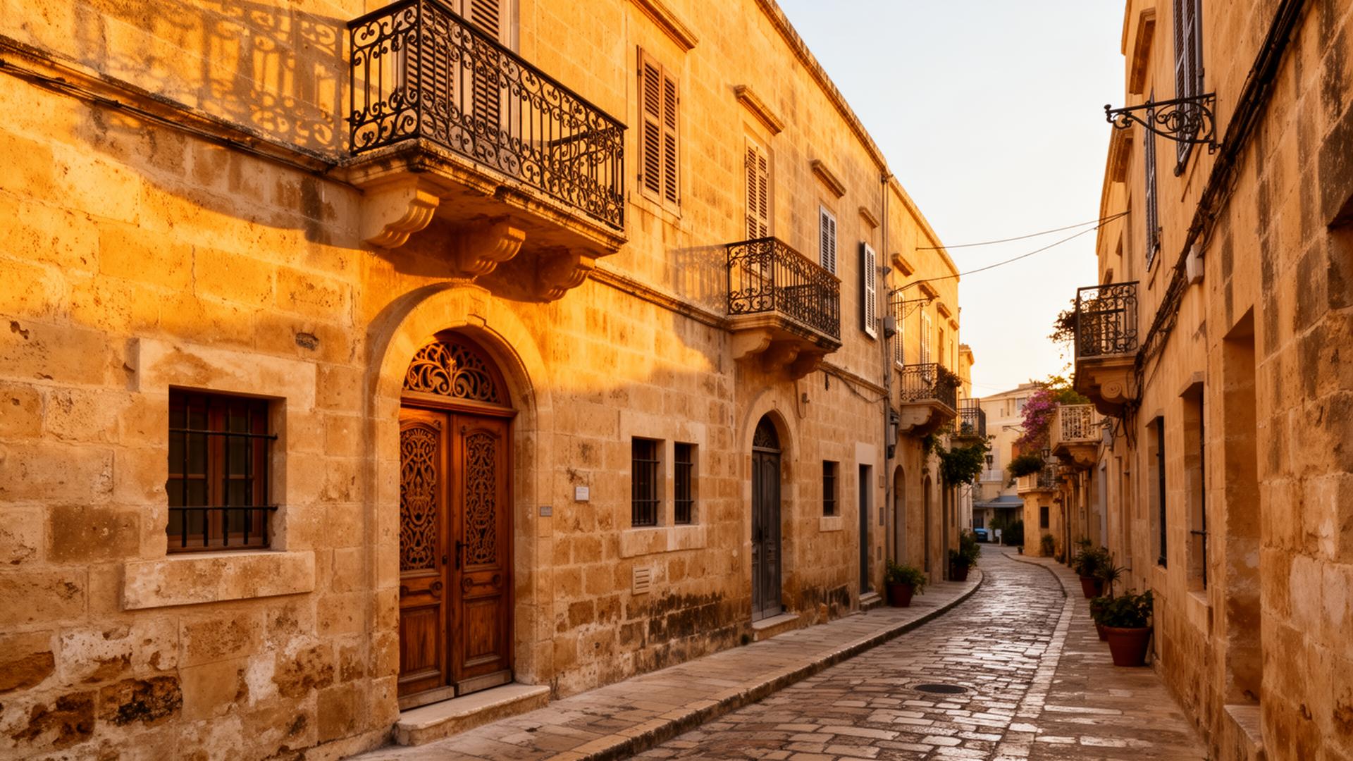 Inside a restored mansion within Nicosia's Venetian walls